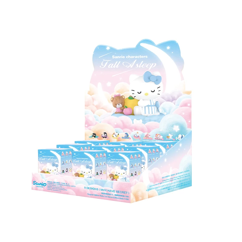 POP MART Sanrio Characters Fall Asleep Series Mystery Box 1PC/9PCS
