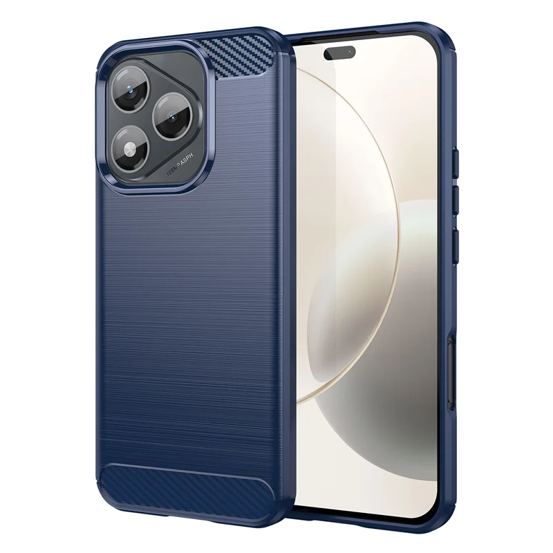 Natbok Coque Pour Honor 400 Lite,Premium TPU Souple & Fibre De Carbone