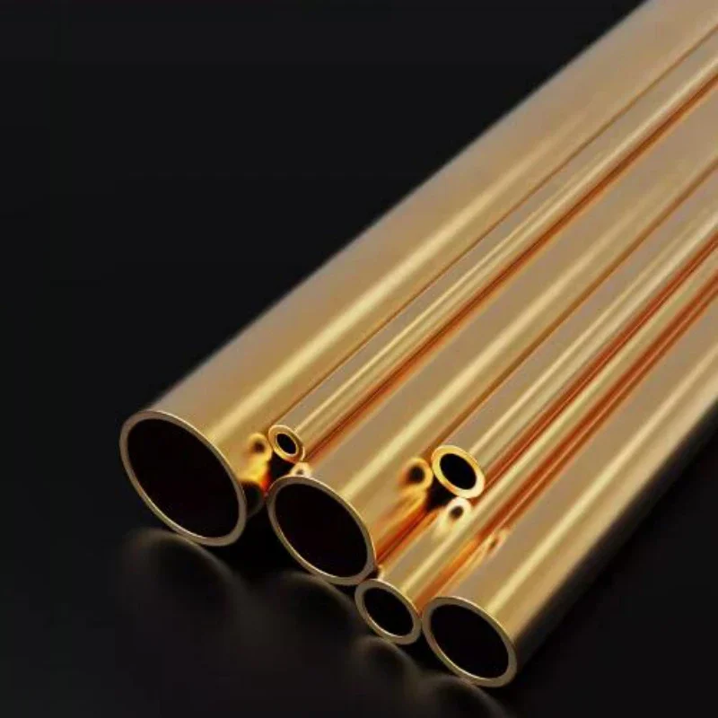 1Pcs Length 500mm H62 Brass Tube Capillary Tube OD 2.5/3/3.5/4/4.5/5/5.5mm Wall Thickness 0.2mm-1.5mm