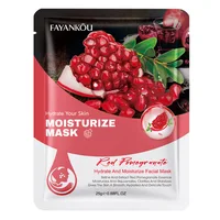 10pcs Fruits Facial Masks For Face Skincare Moisturizing Brightening Hydrating Firming Face Mask Beauty Face Skin Care Products 5