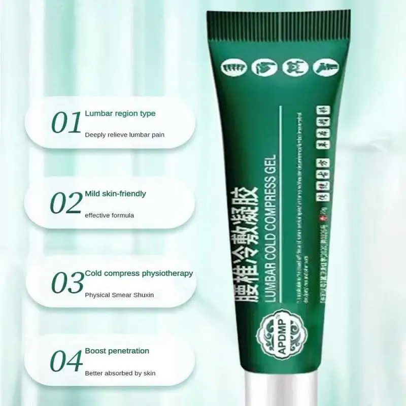 Lumbar Joint Bone Health Cold Compress Gel 1/2/3pcs pain ointment gel