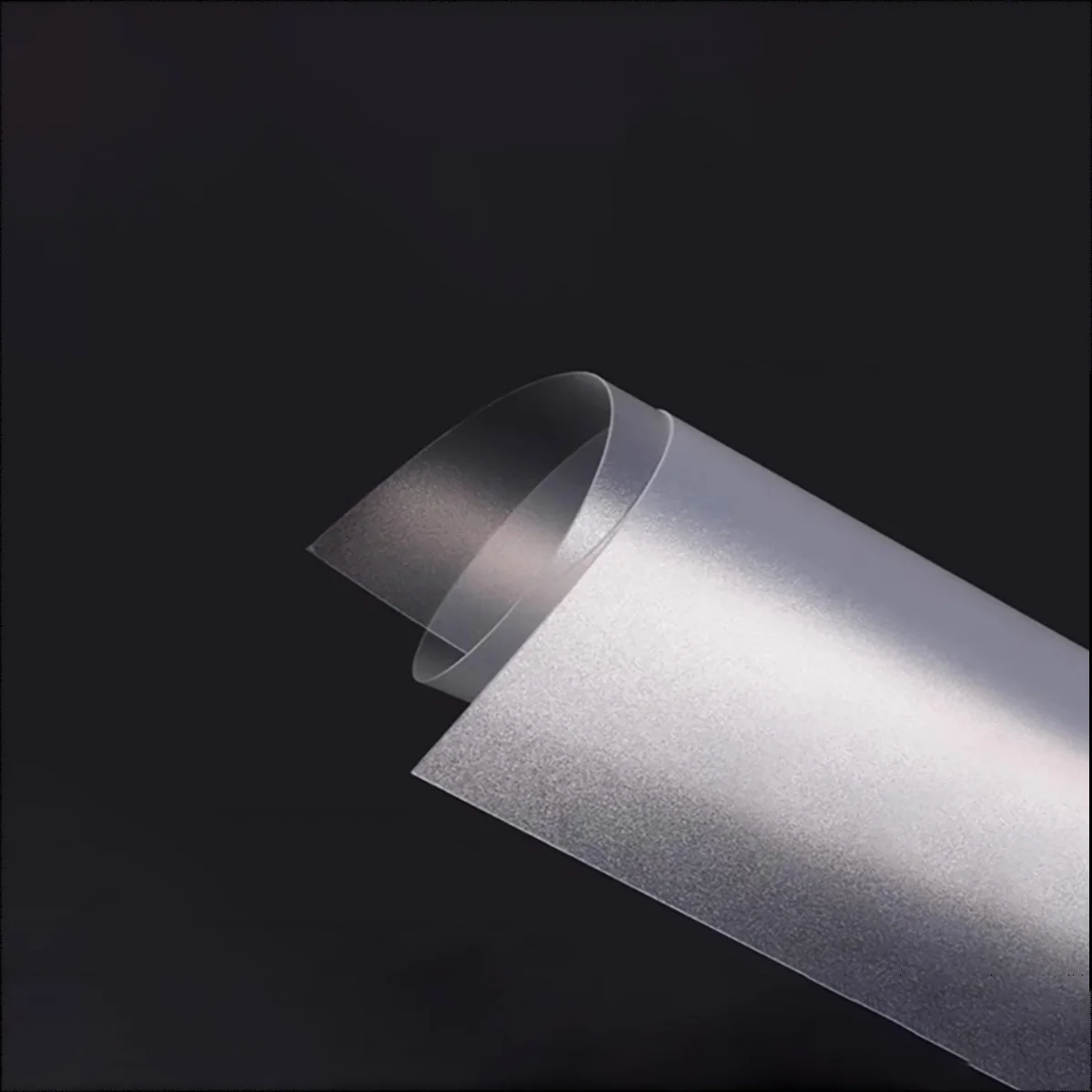 Translucent Frosted PP Plastic Plate DIY Model Material Processing Accessories Thickness 0.2/0.3/0.4/0.5/0.6/0.8/1/2mm