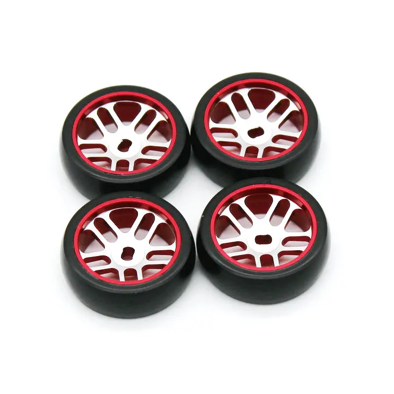 Wltoys K989 K969 284131 284010 1/28 RC Remote control car accessories Metal hub drift tires 3