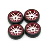Wltoys K989 K969 284131 284010 1/28 RC Remote control car accessories Metal hub drift tires 3