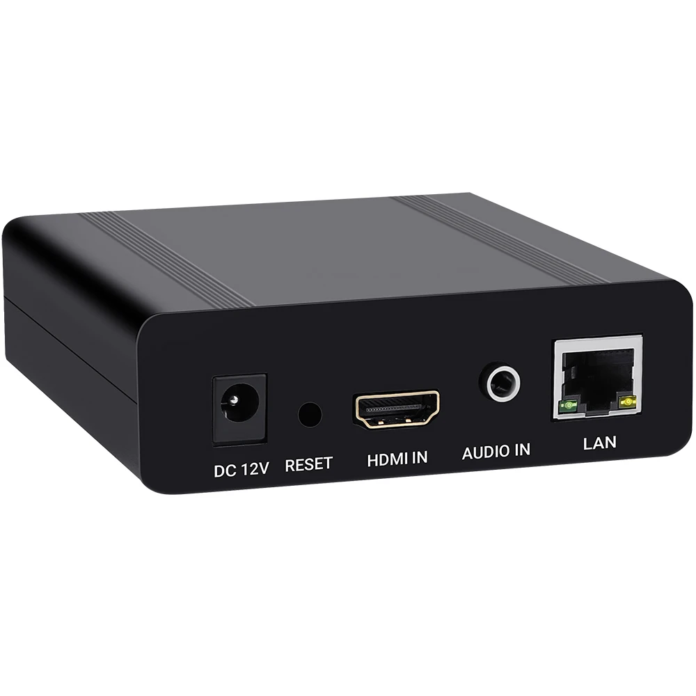 H.265 H.264 Mini HDMI Video Encoder For IPTV Live Stream Support RTMP RTMPS RTSP UDP HTTP And Facebook Youtube Wowza
