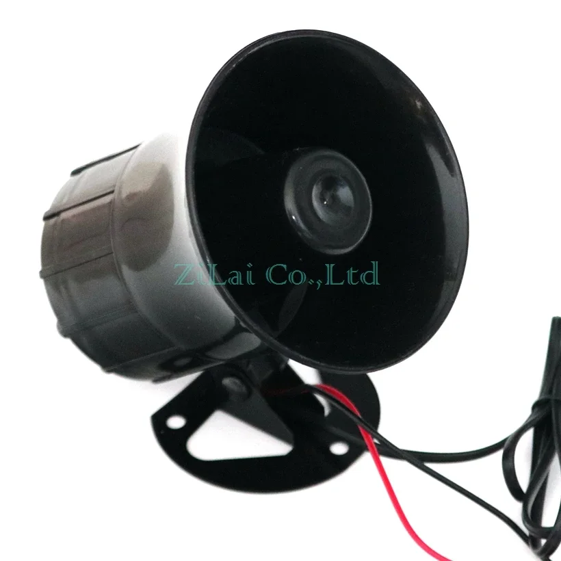 Motorcycle Car Auto Loud Air Horn 125dB Siren Sound Speaker Megaphone Alarm Van Truck Boat 50w 12v Six-tone Modification Parts