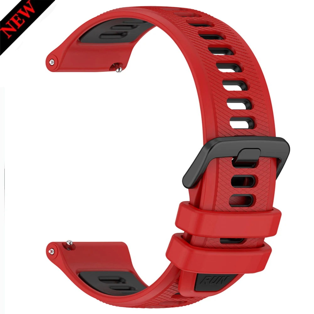 Premium Rubber Sports Watch Band – Versatile Replacement Strap