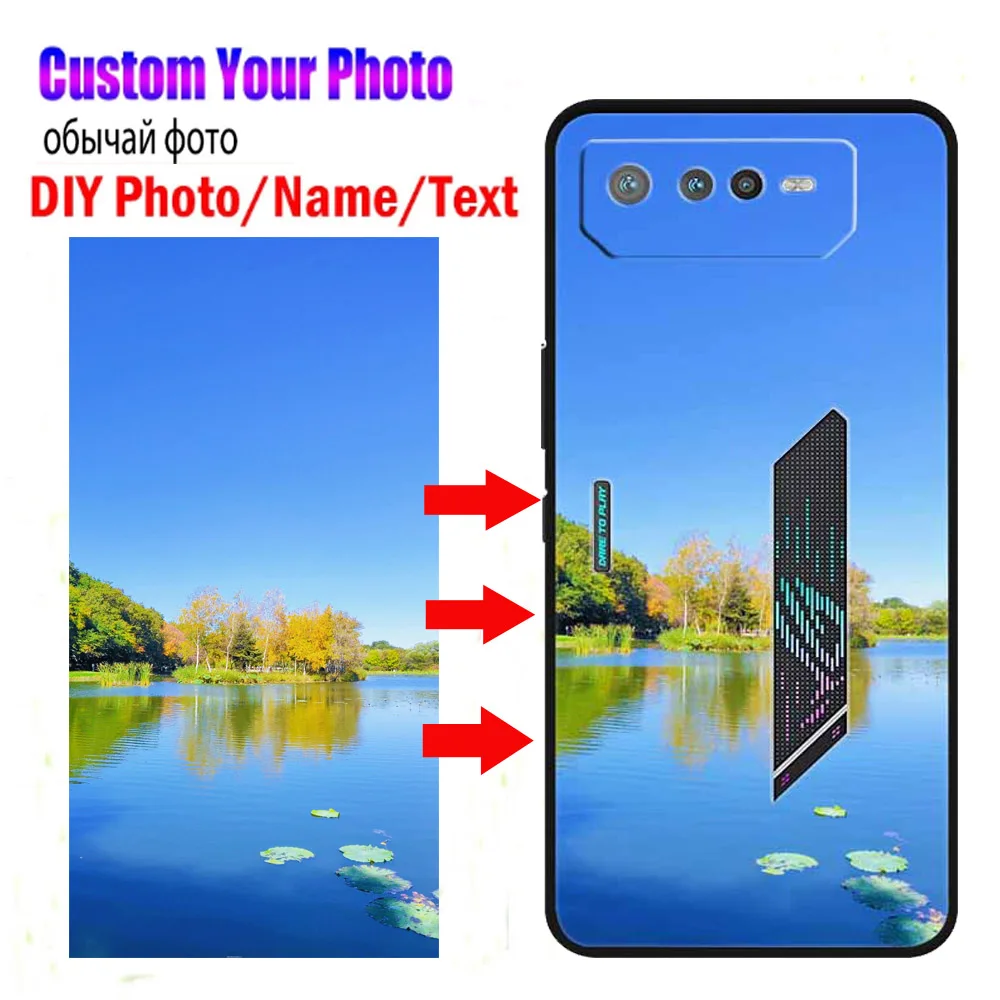 Custodie Personalizzate Personalizzate Per Telefono Asus Rog 6D Ai2203 Zenfone 6 Zs630Kl 5 Ze620Kl Cover Design Imagen Foto Fundas