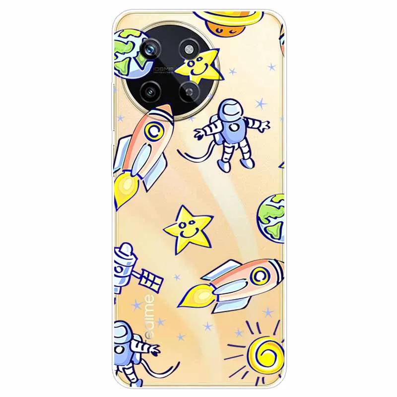 Transparent Cute Soft Silicone TPU Phone Case - Clear Protective Cover