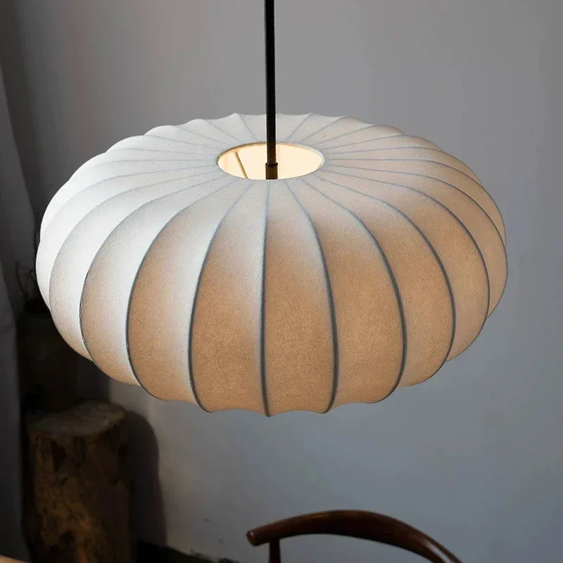 Wabi Sabi Modern Led Chandelier Pendant Lamp For Restaurant Bedroom Bedside Simple Pendant Lights Dining Room Loft Hanging Lamp 6