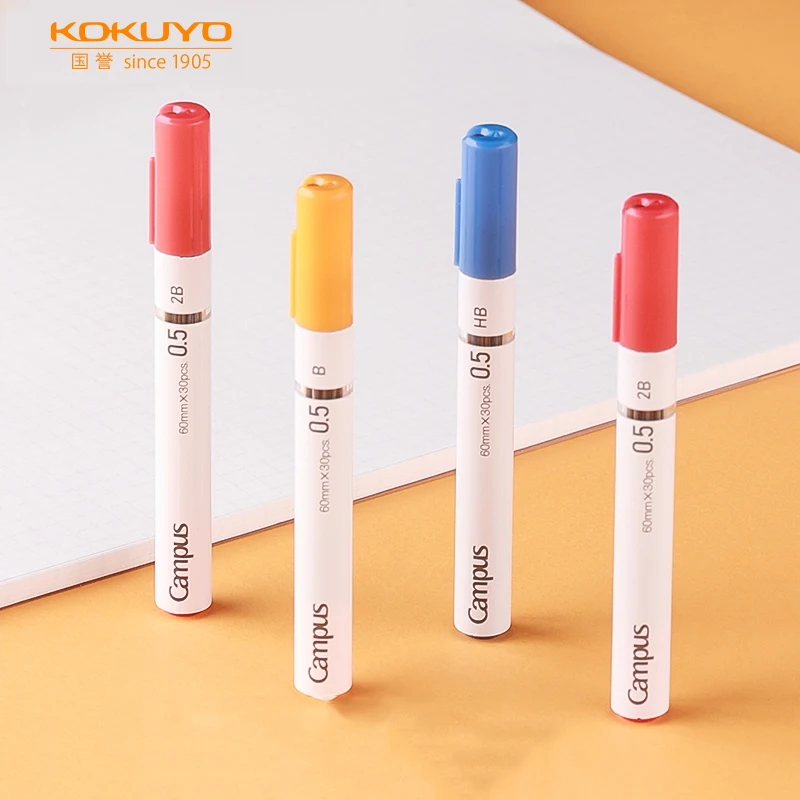 

Japan KOKUYO Campus Automatic Lead Core 0.5mm Mechanical Pencil Lead B/HB/2B Simple Automatic Pencil Replacement Core