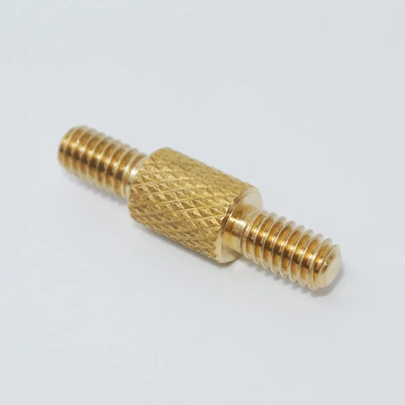 Aluminum Alloy Pipe Joint 1pc/Lot Solid Brass Adapter Double Male Thread