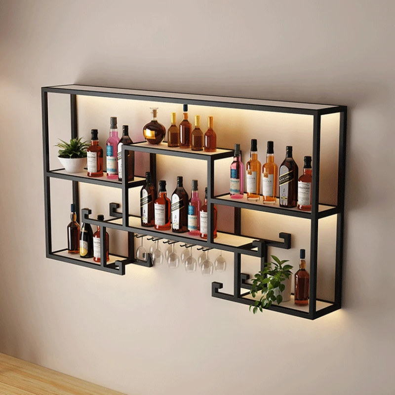 Display Cabinet Canteen Bar Wall Furniture Set Liquor Living Room Beverage Cellar Wine Fridge Drinks Cabinets White Mobile