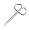 Eye peeling twist handle medical tissue scissors double eyelid tool blunt pointed serrated 1