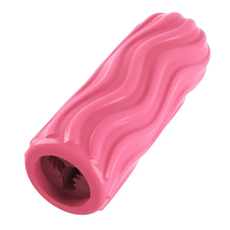 Portable Sucking Airplane Cup Male Masturbator Manual Silicone Soft Vagina Blowjob Pocket Pussy Masturbation Sex Toy For Men 18+