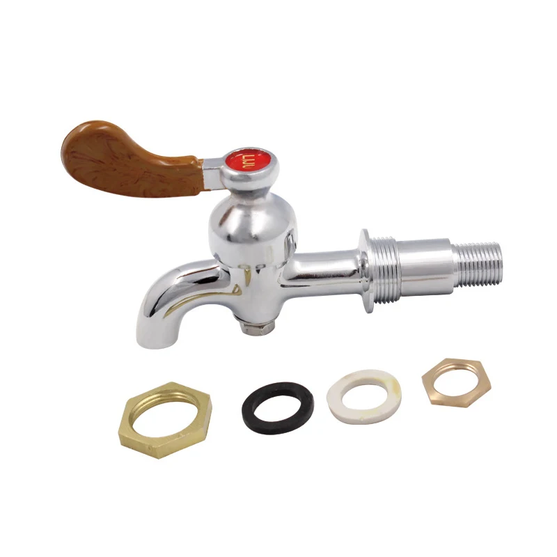 

1Pcs Long Water Dispenser Tap Heat Preservation Bottled Water Dispenser Spigot Copper Faucet Bibcocks