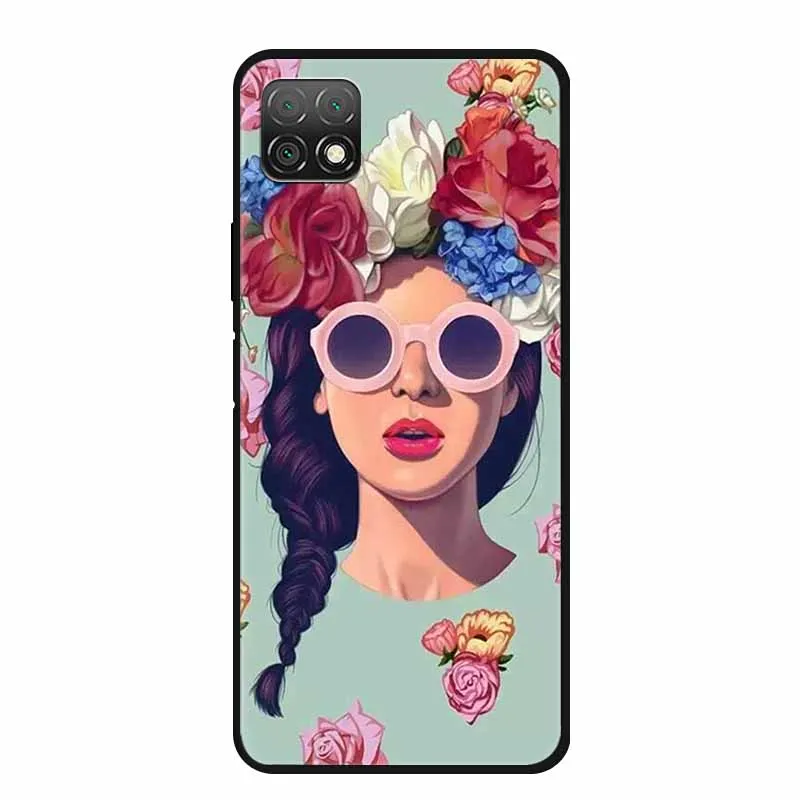 Marble Soft TPU Silicone Phone Case with Fashionable Cartoon Design