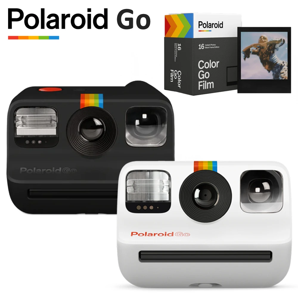 samenwerken riem Storing Zwart/Wit Polaroid De Kleinste Camera Polaroid Gaan Camera (Optioneel 16  Vellen Zwart Frame Kleur Gaan Film)| | - AliExpress