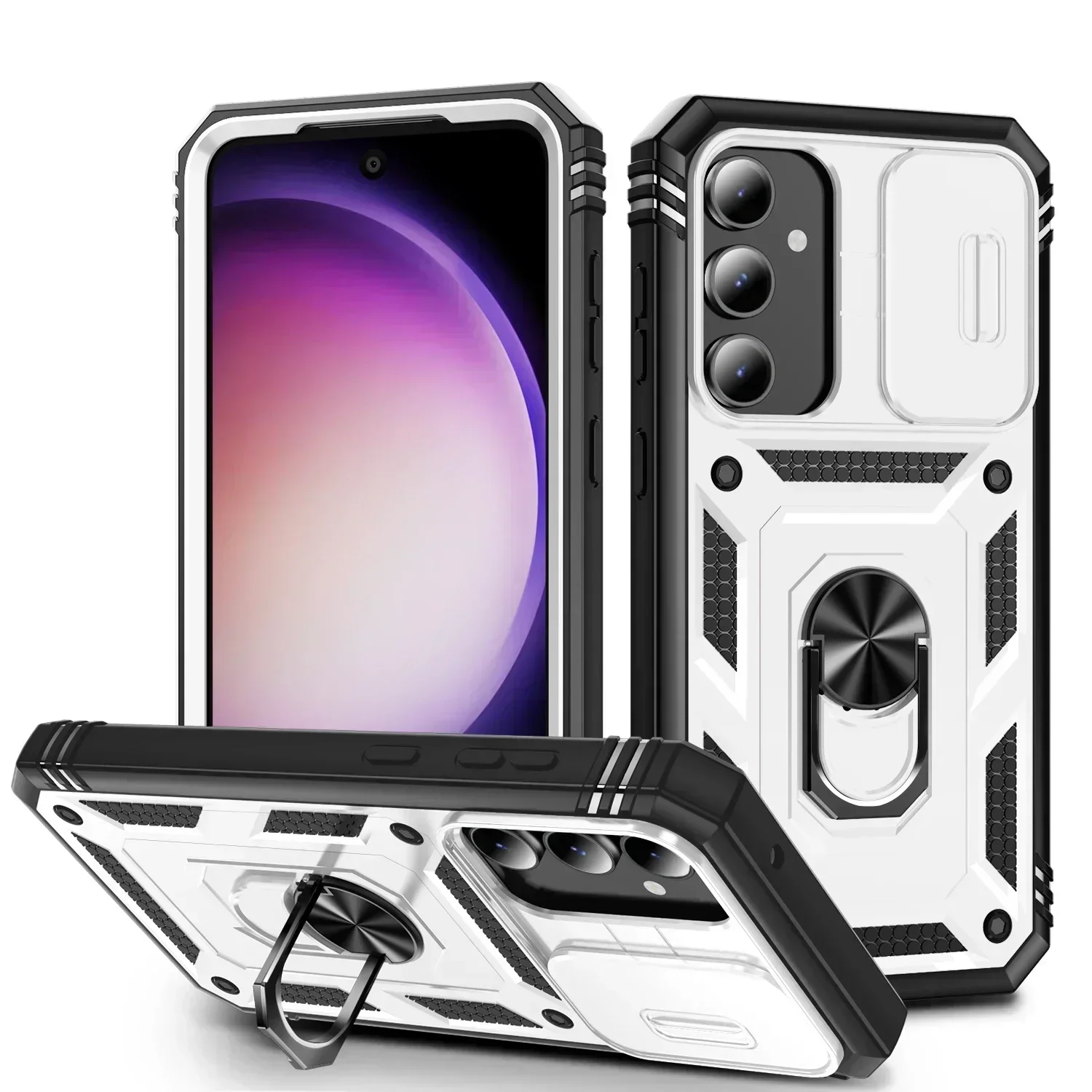 Camera Slide Lens Protective Grade Rugged Phone Case