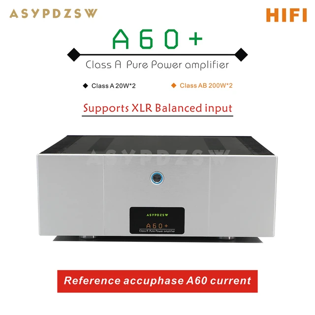 Nouvel arrivage d'amplificateur HiFi de puissance Pure, haut de gamme, ampli  Audio stéréo de classe A/AB 200W, inspiré de Accuphase - AliExpress