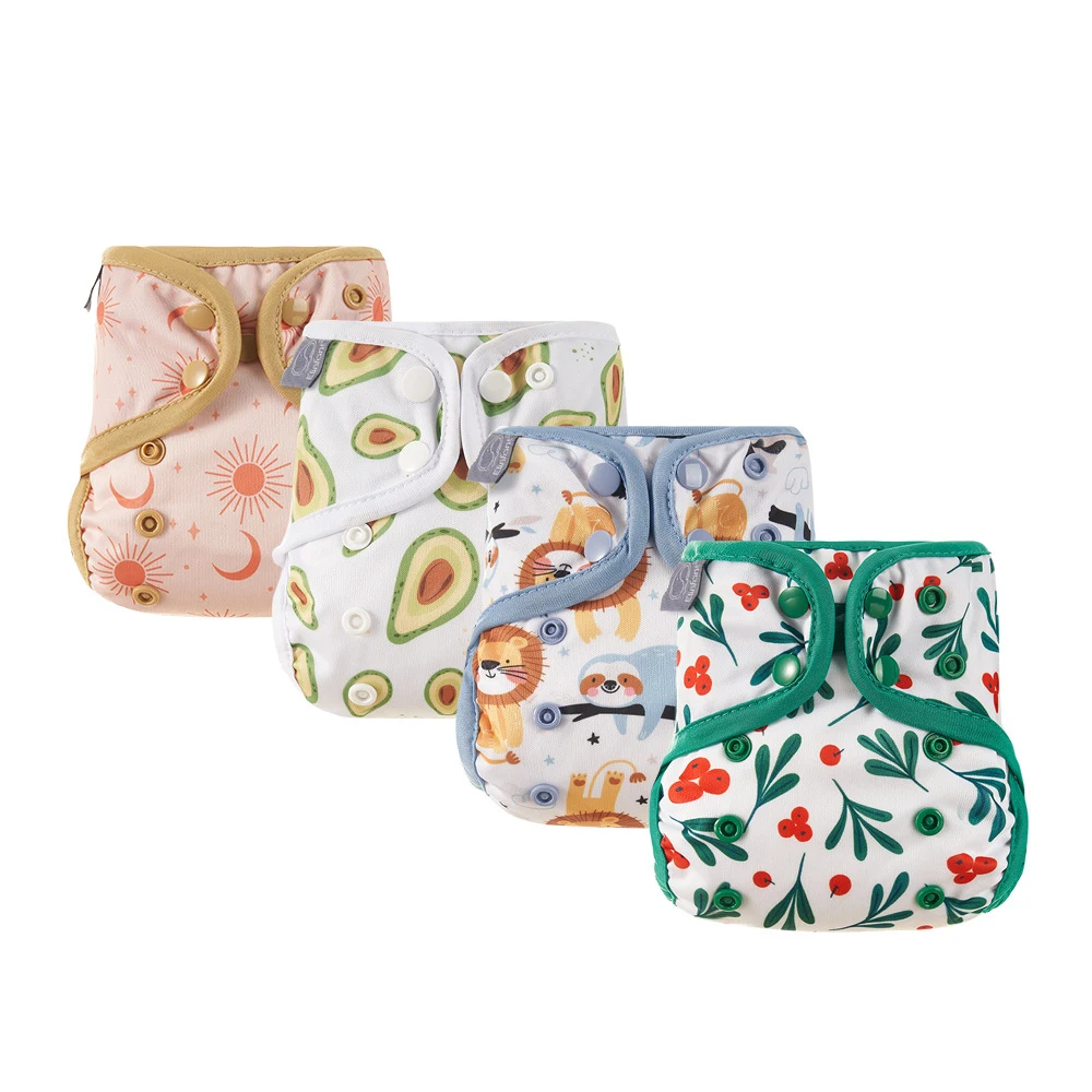 

Newborn Toddler Training Pants Baby Shorts Washable Underwear Baby Boy Girl Cloth Diapers Reusable Diapers Infant Briefs 1pics