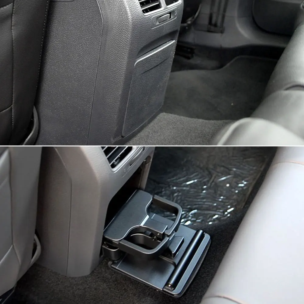 폭스바겐 VW 골프 5 사기타르 제타 2006-2012 1K0862532용 차량 내부 시트 중앙 콘솔 팔걸이 뒷좌석 물컵 홀더