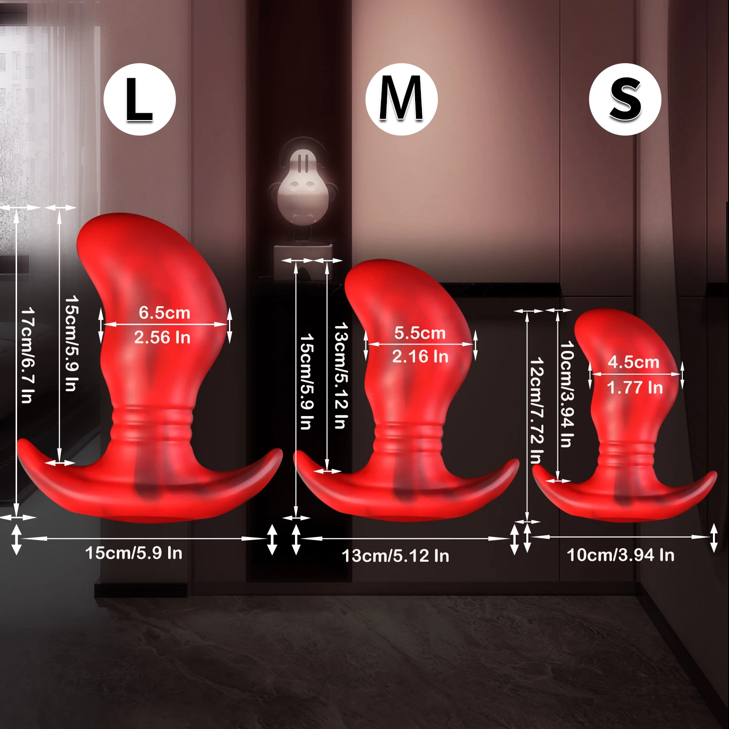 Big Silicone Multi-size Beads Butt Plug Stimulation Expansion Trainer Adult Soft Anal Sex Toys for Women Men_voghion.com