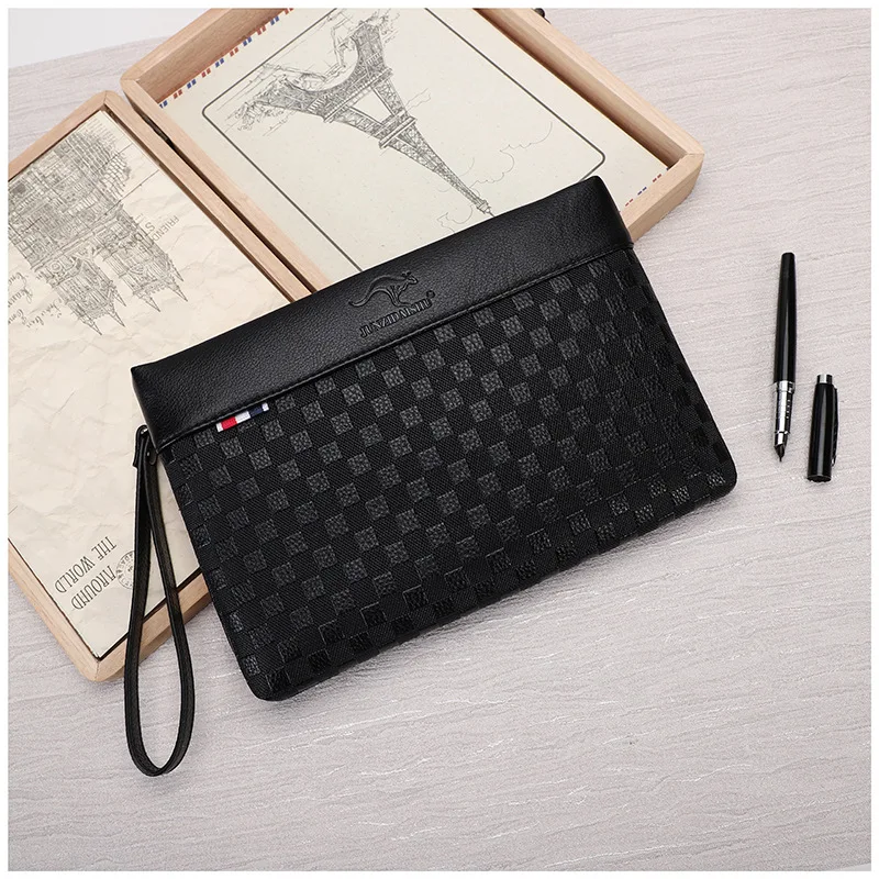 New Men Clutches Bags Man Wallets Envelope Bag Purse Business