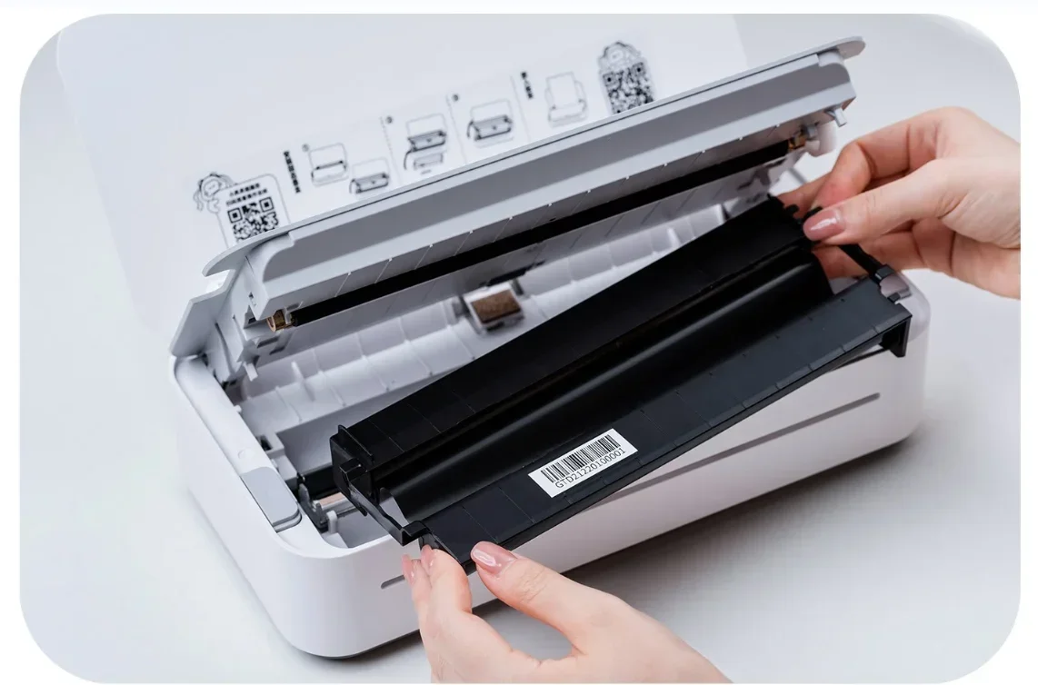 GlowMartHPRT A4 Portable Wireless Mini Hand BT Thermal Label Pocket Printer Sticker Machine Impresora Portatil