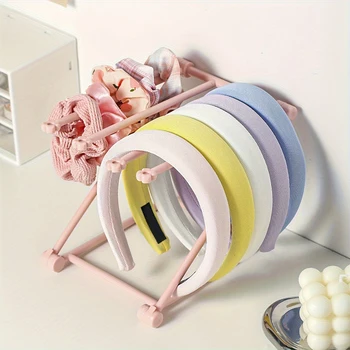 Accessori per capelli pieghevoli Portaoggetti Organizzatore Portaoggetti per fascia Portaoggetti multifunzionale Porta asciugamani da cucina 1
