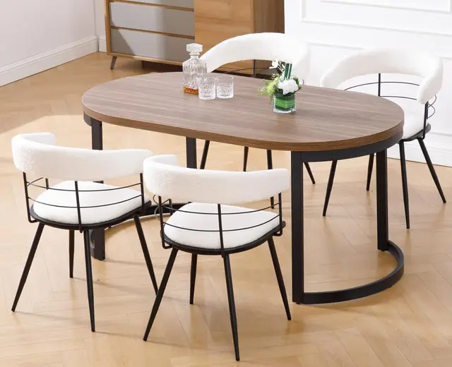 Black & White Dining Chairs 1