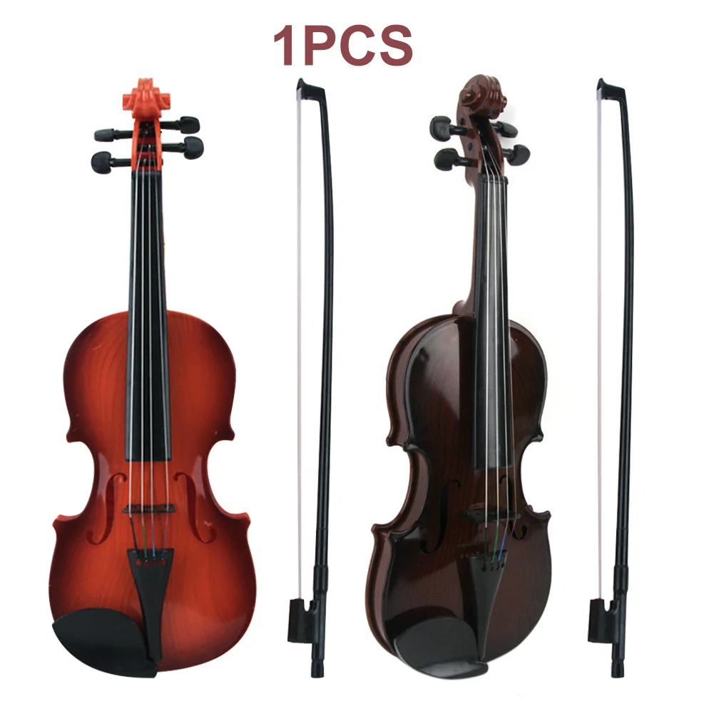 Acoustic Violin Toy Adjustable String Simulation Musical Instrument Kid Gifts