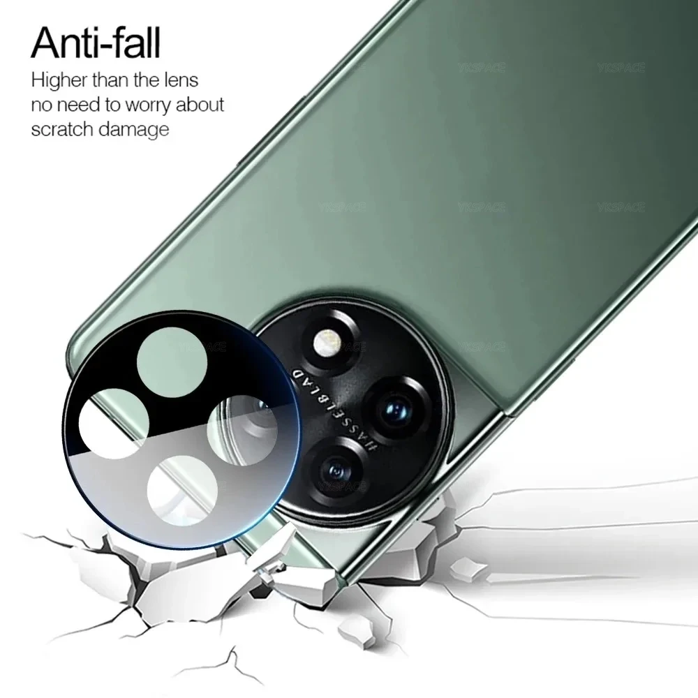 Premium 2-Pack 3D 9H Tempered Glass Camera Lens Protectors