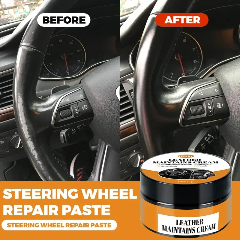 Universal Leather and Plastic Repair Polishing Wax Automotive interior reconditioning cream for leather/plastic/rubber care leather plastic repair wax