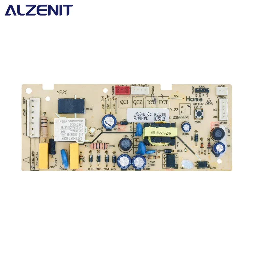 Used For Homa Refrigerator Control Board W19-22A Circuit PCB HT-PCB-247-A11159B-PC-V01A Fridge Motherboard Freezer Parts