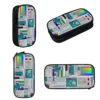 Windows 95 Collage Pencil Cases Big Capacity Pen Bags Pen Box Pencil Pouch For Boys Girls Students Stationery School Office 2