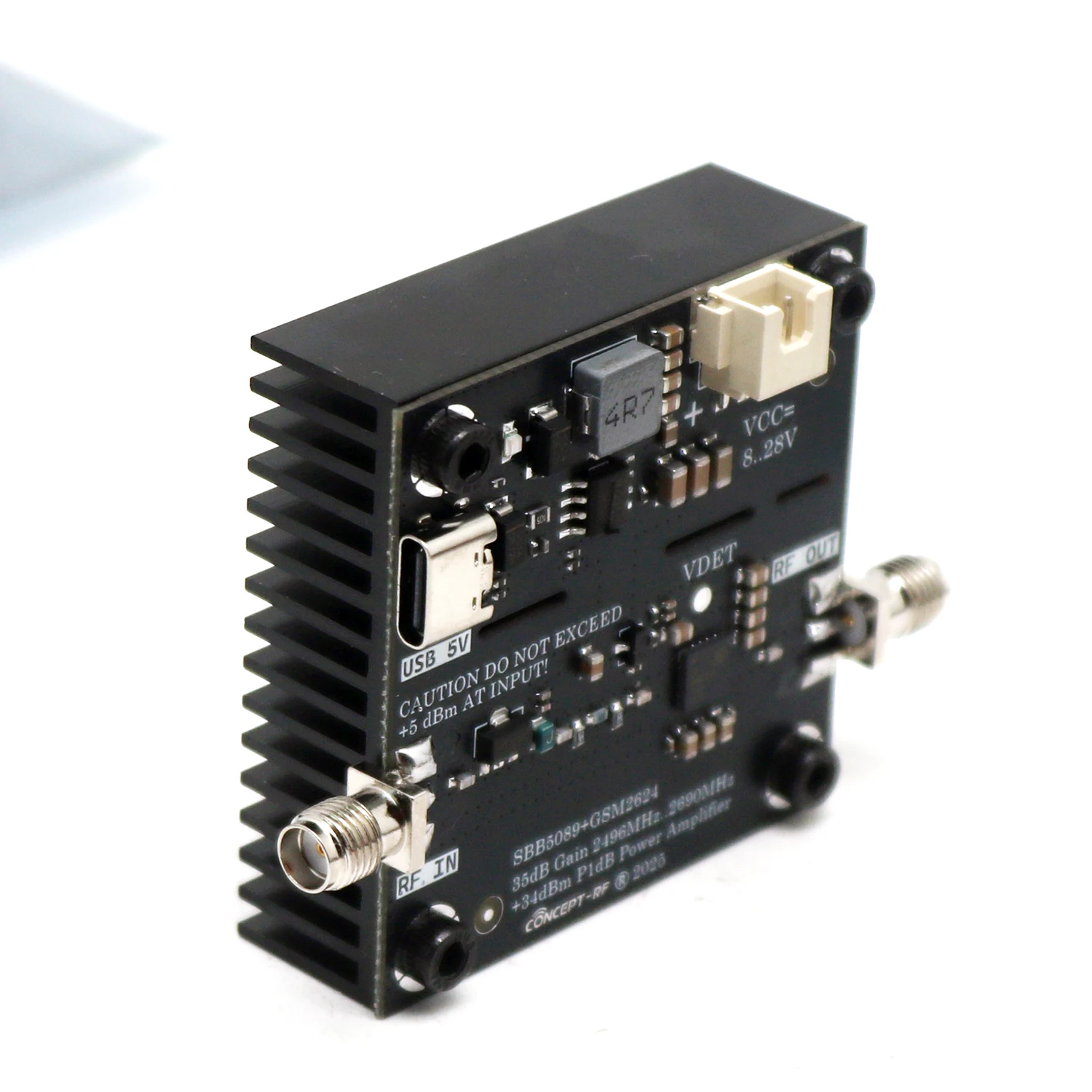 High-Gain 2.4GHz RF Power Amplifier for Wireless Applications
