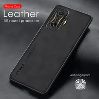 Lambskin Texture Leather Coque For Xiaomi Poco F4 GT Case Poko Poxo F4GT PocoF4 F 4 GT Camera Protect Silicone Shockproof Cover 2