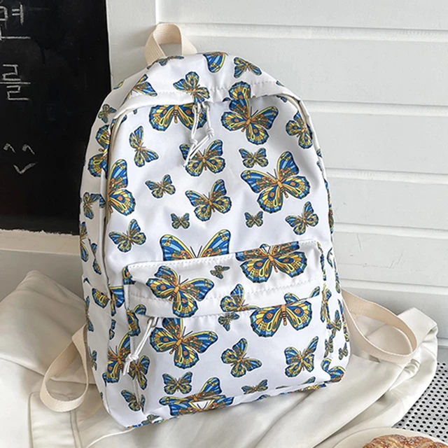 Sacoche ordinateur papillon avec poignées, sac ordinateur femme ou