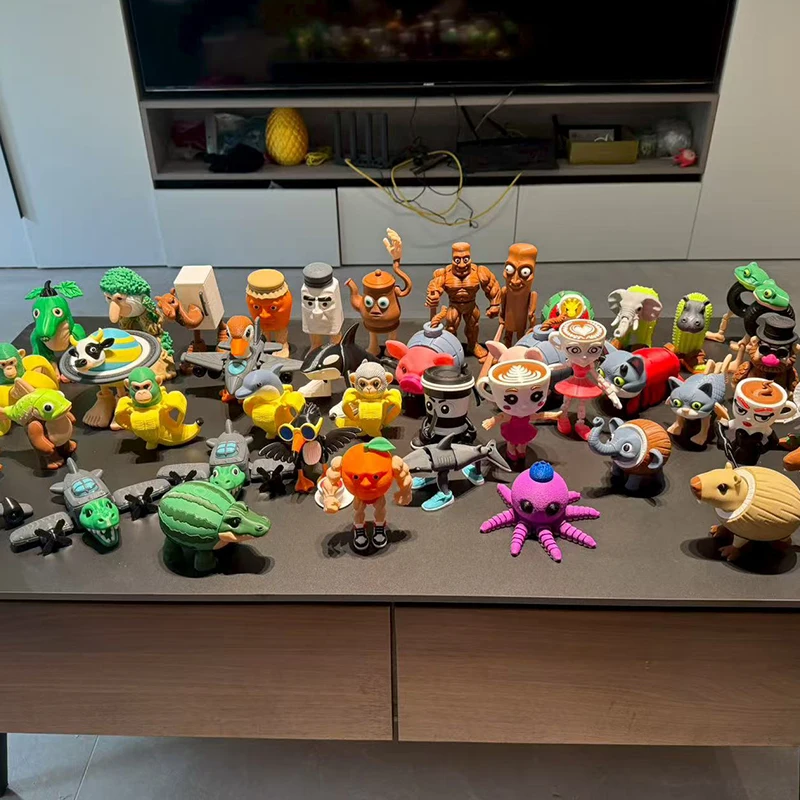 Tralalero Tralala Brainrot Tung Tung Tung Sahur Figure 3d Printed