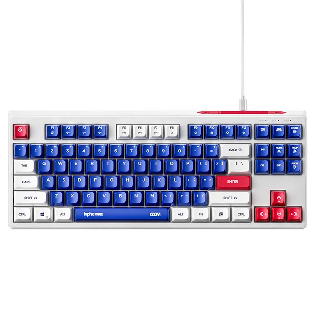 범용적인 성능과 편안함을 위한 INPHIC K902 유선 키보드