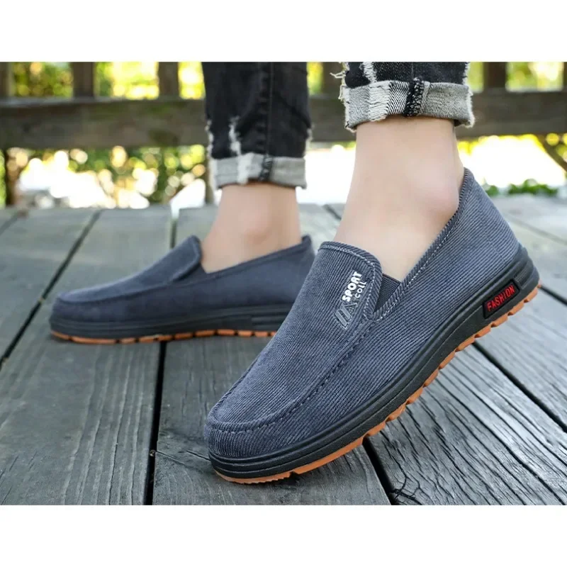 Spring New Casual Cloth Shoes,outdoor Hiking,lightweight Breathable,anti Slip,slow Running,Dad Shoes,flat Bottomed Work Shoes 5