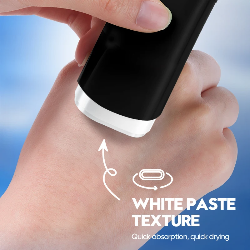 SADOER Gulong Men's Anti Sweating Cream Stick Deodorizing Retain Scent Refreshing Body Wrist Odor Anti Sweat Creams for Men