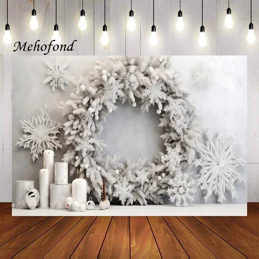 

Фотофон Mehofond фотография искусственная венок Рождество фотосессия семейный портрет Фотостудия