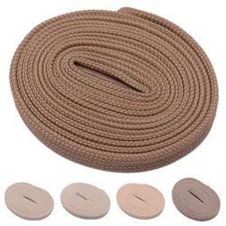 7MM Elegant Beige Apricot Laces 2021 Men Women Sport Laces Advanced Material Making For Wholesale Bulk