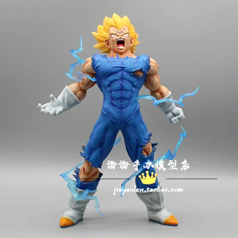 25cm Anime Dragon Ball Z Figure Majin Vegeta Figure Self destruct Majin Vegeta Action Figure PVC Model Collection Toys Gifts
