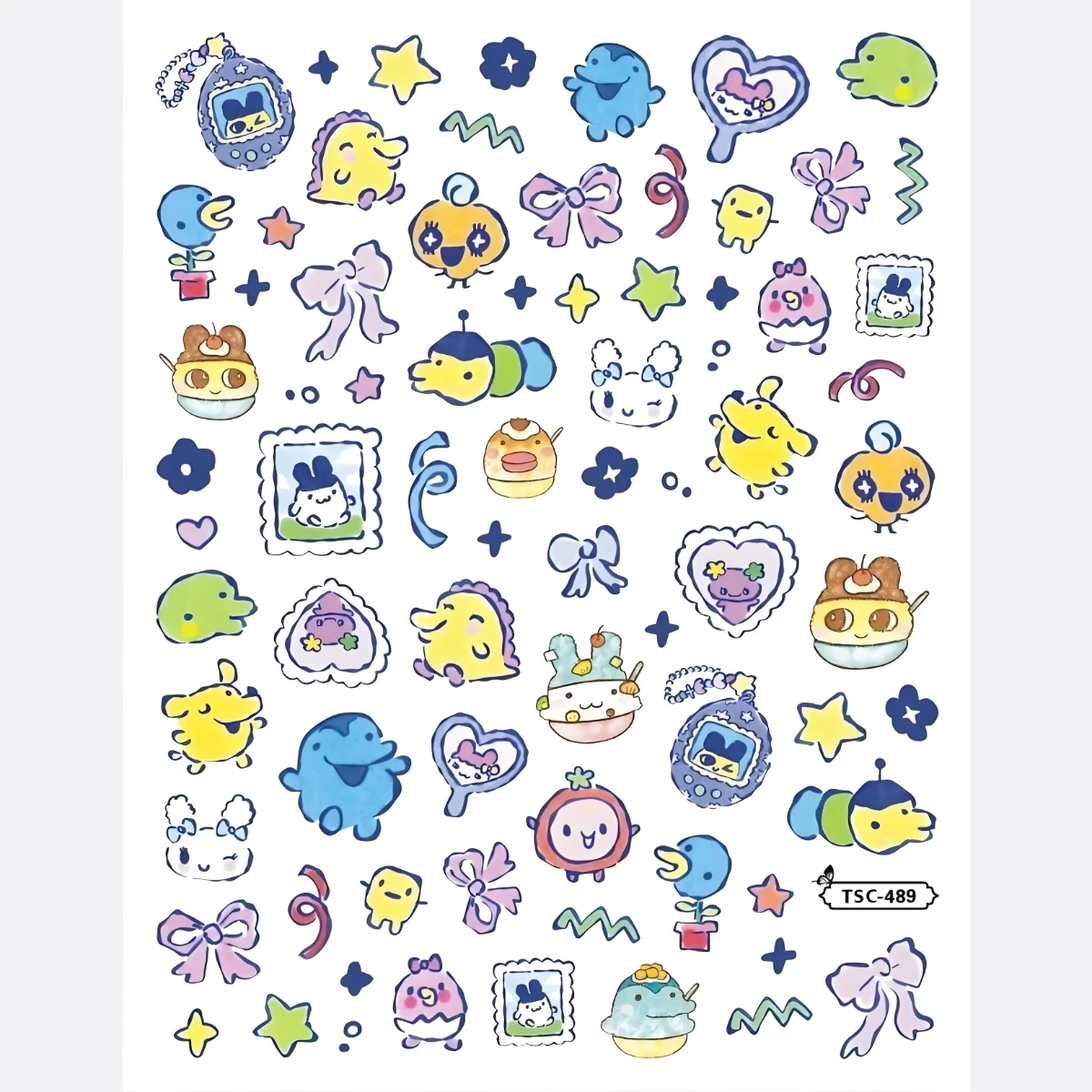 TSC-489 たまごっち tamagotchi Anime 3d Nail Art Stickers nail stickers,nail art tools,nail art decoration,nail decals
