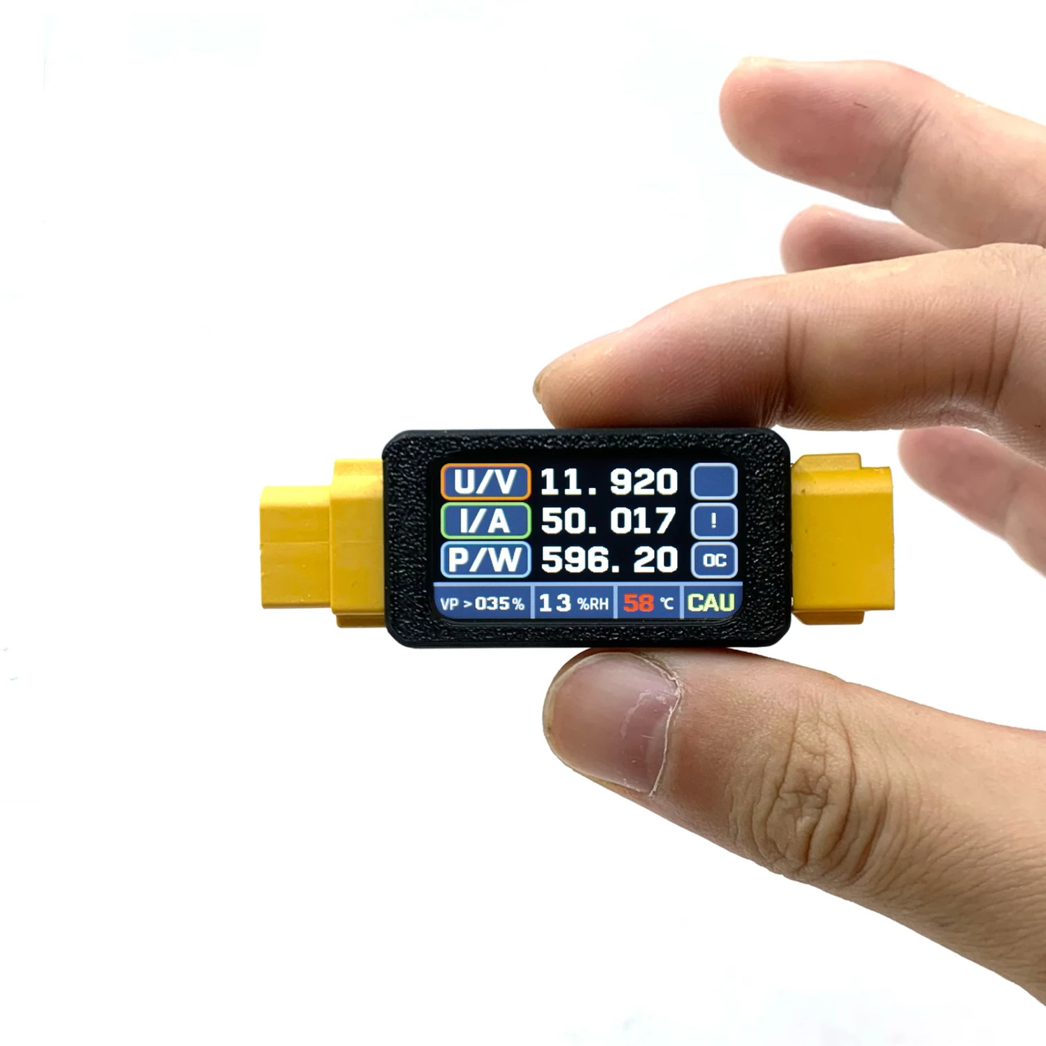 Testeur de capacité batterie RC 30A 80A avec écran couleur 1.47 pouce