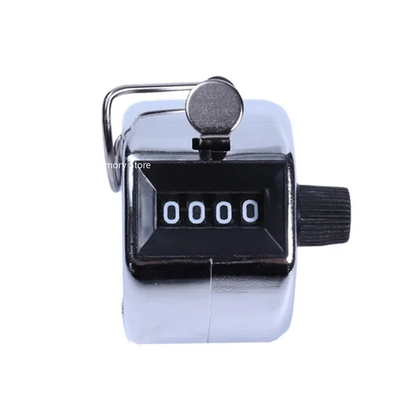 Metal Handheld Tally Counter 4-Digit Number Count Clicker,Mechanical Counters Clickers Pitch Counter for Coaching, Fishing, Golf