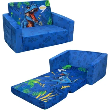 Kids 2-in-1 Foldable Sofa Bed 1